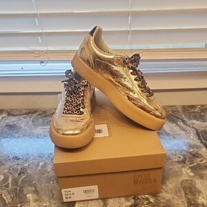 Steve Madden Gold Women's Sneakers